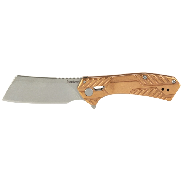 Picture of Kershaw Static  Silver  Plain  2.8"  Stonewashed  D2  Copper 3445CU