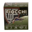 Picture of Fiocchi Ammunition Flyway Steel  Waterfowl  20 Gauge  3"  #4  Steel Shot  25 Round Box 203ST4