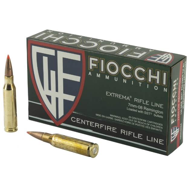 Picture of Fiocchi Ammunition Rifle  7MM-08  139 Grain  SST  20 Round Box 7MM08HSA