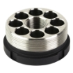 Picture of Energetic Armament Direct Thread Adapter  1/2-28 Direct Threads  1.375x24 Suppressor Threads  Titanium  Cerakote Finish  Black EA22