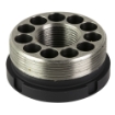 Picture of Energetic Armament Direct Thread Adapter  5/8-24 Direct Threads  1.375x24 Suppressor Threads  Titanium  Cerakote Finish  Black EA21