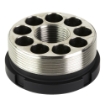 Picture of Energetic Armament Direct Thread Adapter  9/16-24 Direct Threads  1.375x24 Suppressor Threads  Titanium  Cerakote Finish  Black EA23