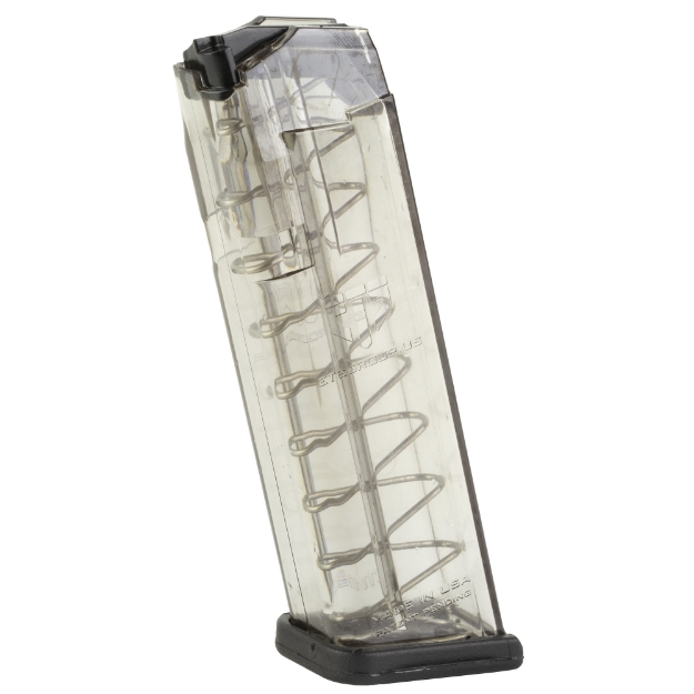 Picture of Elite Tactical Systems Group Elite Tactical Systems Group  Magazine  9MM  10 Rounds  Fits Glock 17/19/26  All Generations  Polymer  Clear GLK-17-10