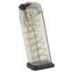 Picture of Elite Tactical Systems Group Elite Tactical Systems Group  Magazine  9MM  10 Rounds  Fits Glock 19/26  All Generations  Polymer  Clear GLK-19-10