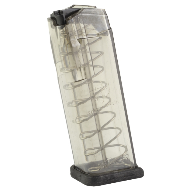 Picture of Elite Tactical Systems Group Elite Tactical Systems Group  Magazine  9MM  10 Rounds  Fits Glock 19/26  All Generations  Polymer  Clear GLK-19-10