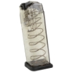 Picture of Elite Tactical Systems Group Elite Tactical Systems Group  Magazine  9MM  15 Rounds  Fits Glock 19/26  All Generations  Polymer  Clear GLK-19
