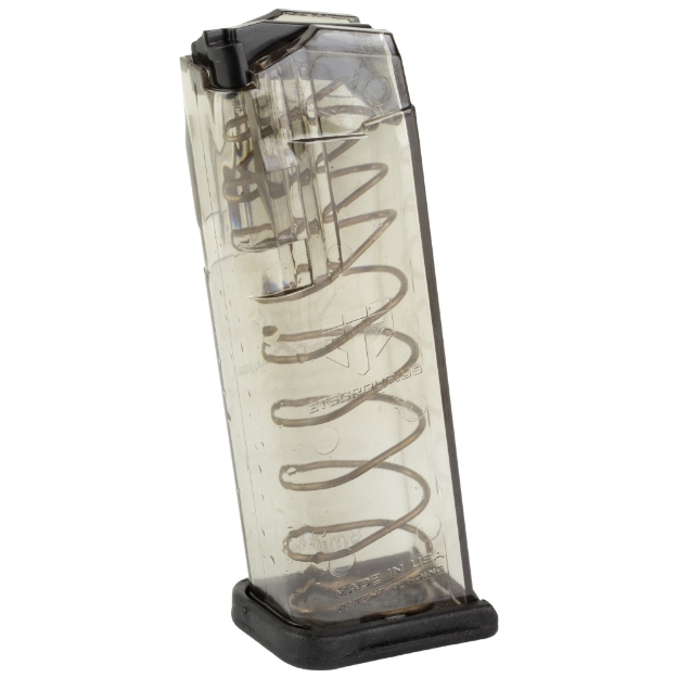 Picture of Elite Tactical Systems Group Elite Tactical Systems Group  Magazine  9MM  15 Rounds  Fits Glock 19/26  All Generations  Polymer  Clear GLK-19
