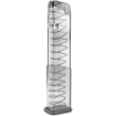 Picture of Elite Tactical Systems Group Elite Tactical Systems Group  Magazine  9MM  19 Rounds  Fits Glock 43X  All Generations  Polymer  Clear GLK-43X-19