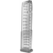 Picture of Elite Tactical Systems Group Elite Tactical Systems Group  Magazine  9MM  19 Rounds  Fits Glock 43X  All Generations  Polymer  Clear GLK-43X-19