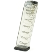 Picture of Elite Tactical Systems Group Elite Tactical Systems Group  Magazine  9MM  22 Round  Fits Glock 17/19/34 All Generations  Polymer  Clear  Competition Legal 140mm GLK-9-22