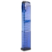 Picture of Elite Tactical Systems Group Elite Tactical Systems Group  Magazine  9MM  32 Rounds  Fits Glock 17/19/26  All Generations  Polymer  Blue GLK-18G2BLU
