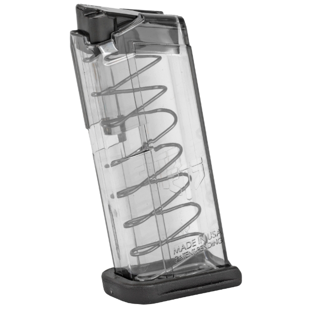 Picture of Elite Tactical Systems Group Elite Tactical Systems Group  Magazine  9MM  7 Rounds  Fits Glock 43   All Generations  Polymer   Clear GLK-43