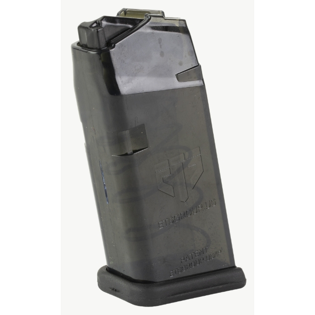 Picture of Elite Tactical Systems Group Magazine  10MM  10 Rounds  For Glock 29  Carbon Smoke SMK-GLK-29