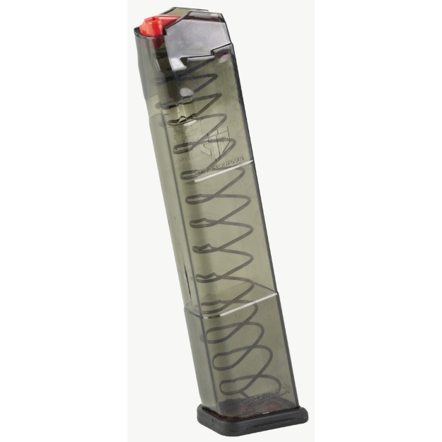 Picture of Elite Tactical Systems Group Magazine  40 S&W  24 Rounds  For Glock 22/23/27  Carbon Smoke SMK-GLK-22-170