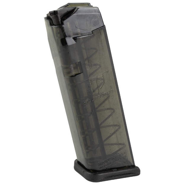 Picture of Elite Tactical Systems Group Magazine  9MM  10 Rounds  For Glock 17/19/26  Carbon Smoke SMK-GLK-17-10