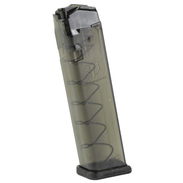 Picture of Elite Tactical Systems Group Magazine  9MM  22 Rounds  For Glock 17/19/26  Carbon Smoke SMK-GLK-9-22
