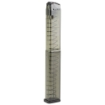 Picture of Elite Tactical Systems Group Magazine  9MM  40 Rounds  For Glock 17/19/26  Carbon Smoke SMK-GLK-18-40