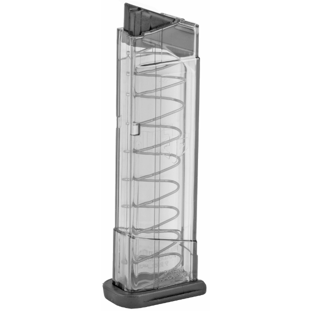 Picture of Elite Tactical Systems Group Magazine  9MM  9 Rounds  Fits S&W Shield   Polymer   Clear SW9-SHD-9