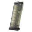 Picture of Elite Tactical Systems Group Magazine  9MM  9 Rounds  For Glock 43  Carbon Smoke SMK-GLK-43-9