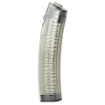 Picture of Elite Tactical Systems Group Magazine  Gen 2  9MM  30 Rounds  Fits All CZ Scorpion Generations  Polymer Construction  Clear CZEVO-30g2