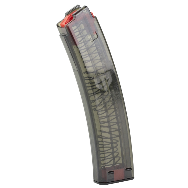 Picture of Elite Tactical Systems Group Magazine  Gen 2  9MM  30 Rounds  Fits All CZ Scorpion Generations  Polymer Construction  Translucent Carbon Smoke SMK-CZEVO-30G2