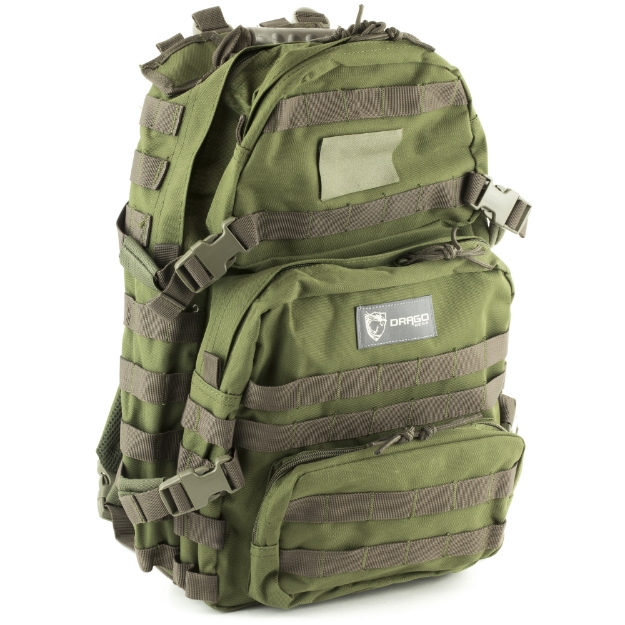 Picture of Drago Gear Assault Backpack  20"x15"x13"  OD Green 14-302GR