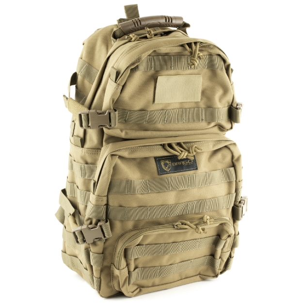 Picture of Drago Gear Assault Backpack  20"x15"x13"  Tan 14-302TN