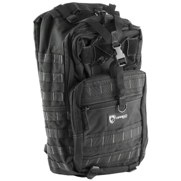 Picture of Drago Gear Atlus Backpack  600 Polyester  19"x11"x10"  Black 14-308BL