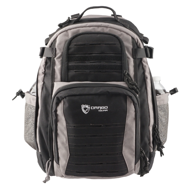 Picture of Drago Gear Defender Backpack  600D Polyester  Shadow two tone Black and Steel 14-310SH