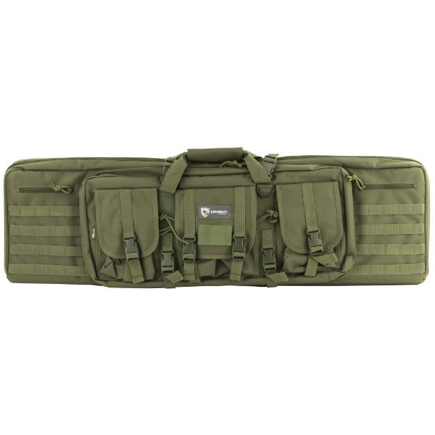 Picture of Drago Gear Double Gun Case  Dbl Rfl Cs  OD Green  600D Polyester  42" 12-323GR