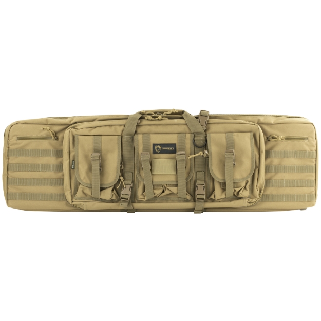 Picture of Drago Gear Double Gun Case  Dbl Rfl Cs  Tan  600D Polyester 42" 12-323TN