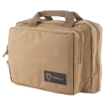 Picture of Drago Gear Double Pistol Case  5 Internal Magazine Holders  600D Polyester  Tan 12-315TN