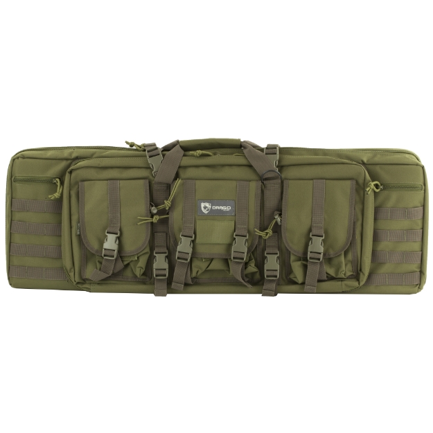 Picture of Drago Gear Double Rifle Gun Case  36"  OD Green 12-301GR