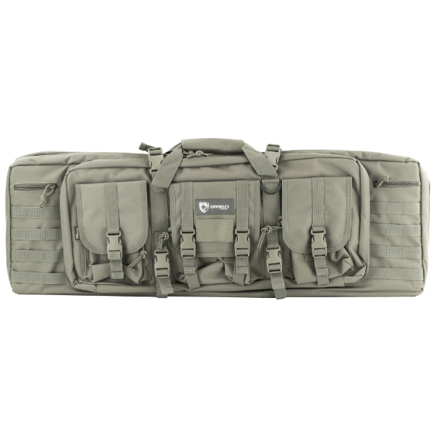 Picture of Drago Gear Double Rifle Gun Case  36"  Seal Gray 12-301GY