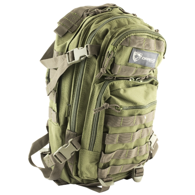 Picture of Drago Gear Scout Backpack  Green  16"x10"x10"  Green 14-305GR