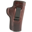 Picture of Don Hume H715M Clip-On Holster  Inside The Pant  Fits Colt Commander With 4.25" Barrel  Right Hand  Brown Leather J168023R