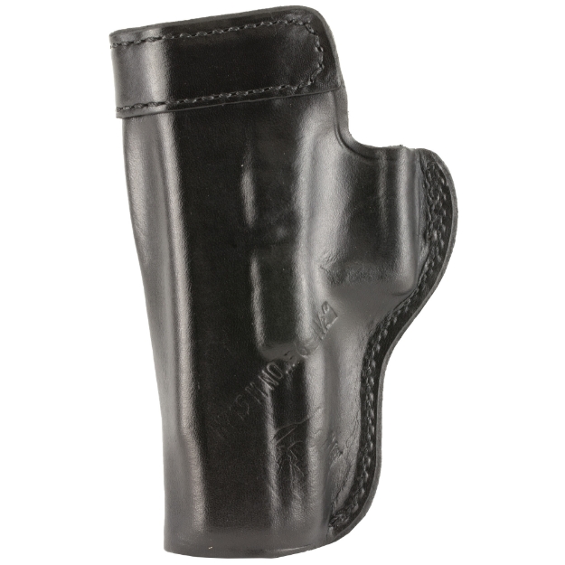 Picture of Don Hume H715M Clip-On Holster  Inside The Pant  Fits Glock 17/22/31  Right Hand  Black Leather J168790R