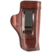 Picture of Don Hume H715M Clip-On Holster  Inside The Pant  Fits Glock 17/31  Right Hand  Brown Leather J167100R