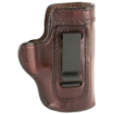 Picture of Don Hume H715M Clip-On Holster  Inside The Pant  Fits Glock 29/30  Right Hand  Brown Leather J168111R