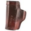 Picture of Don Hume H715-M Clip-On Holster  Inside the Pant  Fits Glock 43/43X  Right Hand  Brown Leather J169190R