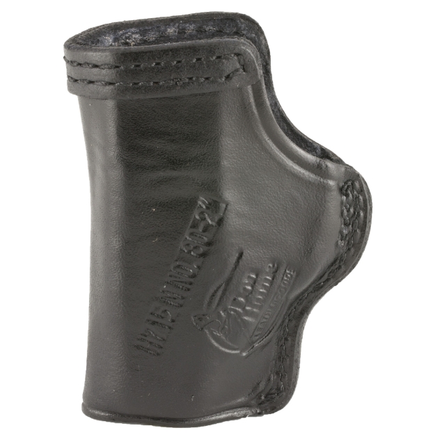 Picture of Don Hume H715M Clip-On Holster  Inside The Pant  Fits KelTec P3AT 2nd Generation/Ruger LCP .380ACP  Right Hand  Black Leather J168926R