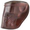 Picture of Don Hume H715M Clip-On Holster  Inside The Pant  Fits Ruger SP101  Right Hand  Brown Leather J168080R