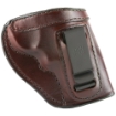 Picture of Don Hume H715M Clip-On Holster  Inside The Pant  Fits Ruger SP101  Right Hand  Brown Leather J168080R