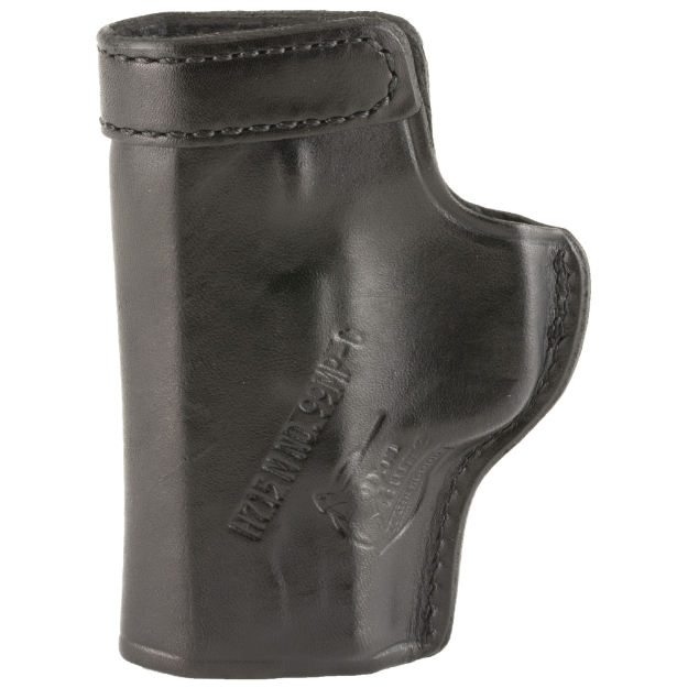 Picture of Don Hume H715M Clip-On Holster  Inside The Pant  Fits S&W M&P Compact 9/40  M&P M2.0 9/40 Compact  Shield .45  Right Hand  Black Leather J168877R