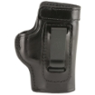 Picture of Don Hume H715M Clip-On Holster  Inside The Pant  Fits S&W M&P Compact 9/40  M&P M2.0 9/40 Compact  Shield .45  Right Hand  Black Leather J168877R