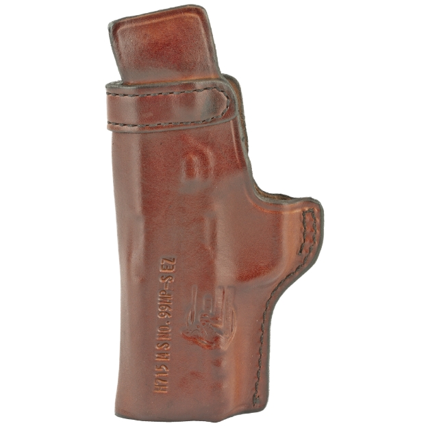 Picture of Don Hume H715M Clip-On Holster  Inside the Pant  Fits S&W M&P Shield EZ 2.0 9MM  Brown  With Body Shield J169465R