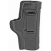 Picture of Don Hume H715-M Clip-On Holster  Inside the Pant  Fits S&W M&P Shield EZ 2.0 9MM  Right Hand  Black Leather J168420R