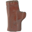 Picture of Don Hume H715-M Clip-On Holster  Inside the Pant  Fits S&W M&P Shield EZ 2.0 9MM  Right Hand  Brown Leather J168415R