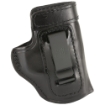 Picture of Don Hume H715-M Clip-On Holster  Inside the Pant  Fits S&WM&P Shield  Right Hand  Black Leather J167200R