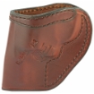 Picture of Don Hume H715M Clip-On Holster  Inside The Pant  Fits Taurus 85  SW J Frame  Right Hand  Brown Leather J168050R